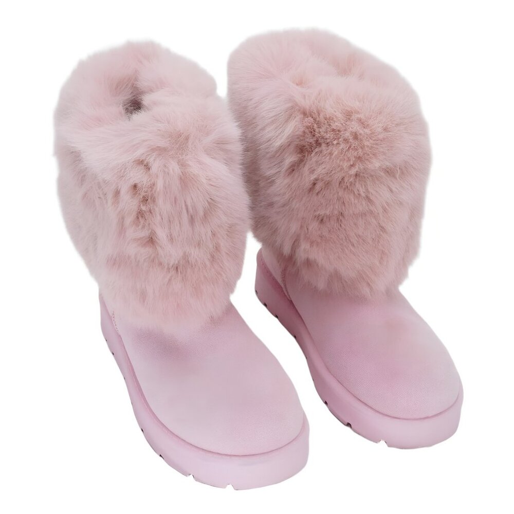 Journee Collection Womens Shanay Winter Cold-Weather Booties Pink US 9M EU 39.5